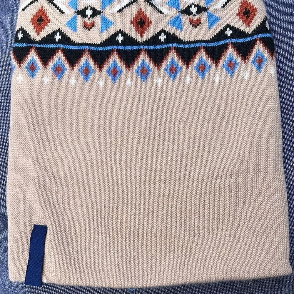 United By Blue FairIsle Pom Pom Beanie